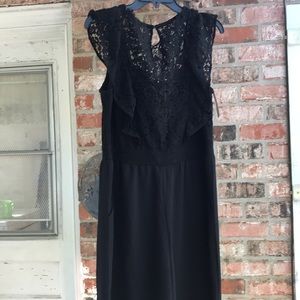 Xhiliation Jumpsuit with lace top- beautiful!